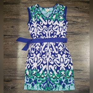 Eci blue dress